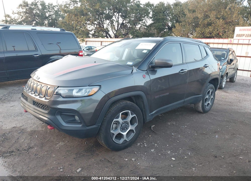 2022 TRAI JEEP COMPASS LHAWK 4X4 VIN: 3C4NJDDB4NT186268