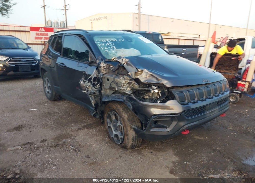 2022 TRAI JEEP COMPASS LHAWK 4X4 VIN: 3C4NJDDB4NT186268