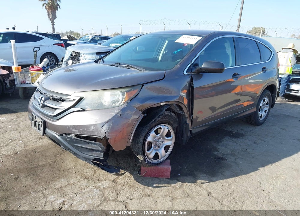 2014 HONDA CR-V LX VIN: 2HKRM3H35EH523648