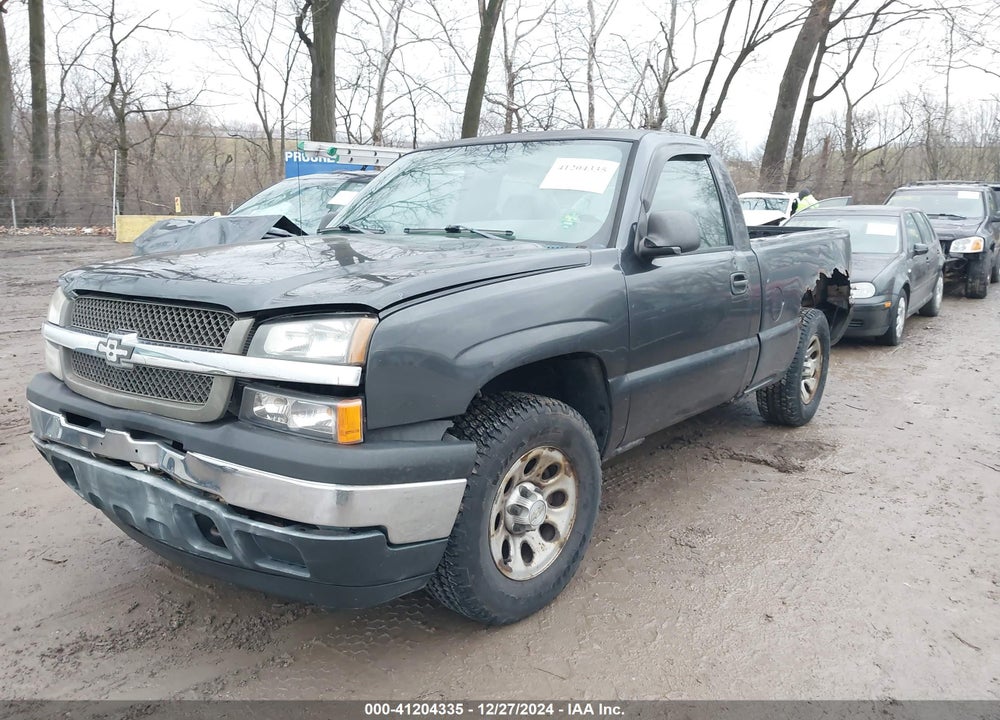 2005 CHEVROLET SILVERADO 1500 WORK TRUCK VIN: 1GCEK14X65Z329723