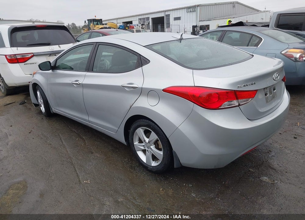 2013 HYUNDAI ELANTRA GLS VIN: 5NPDH4AE6DH190956