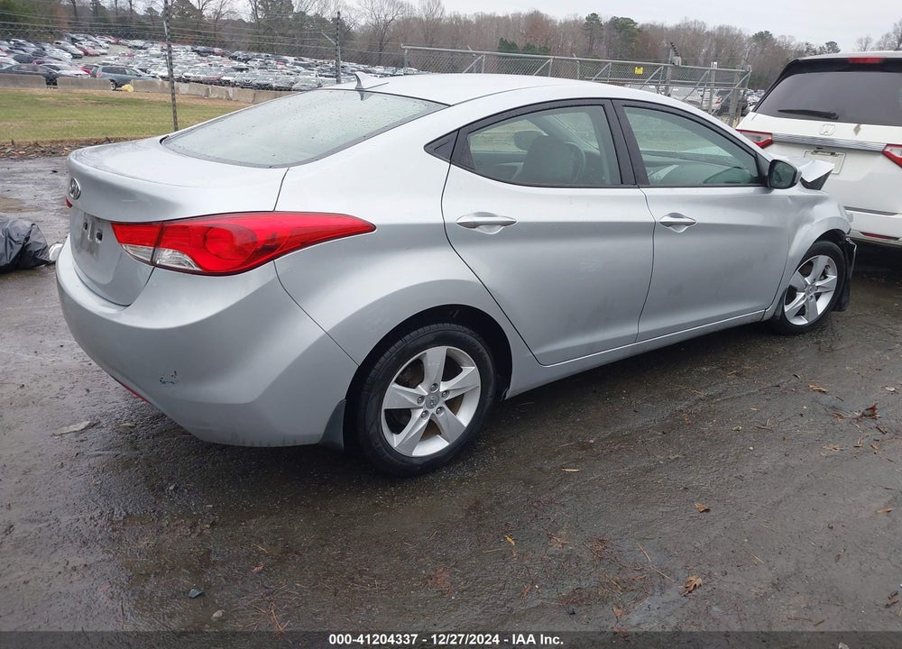 2013 HYUNDAI ELANTRA GLS VIN: 5NPDH4AE6DH190956