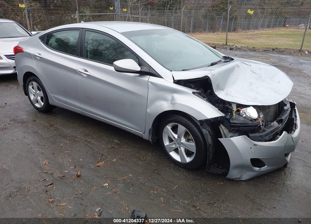 2013 HYUNDAI ELANTRA GLS VIN: 5NPDH4AE6DH190956