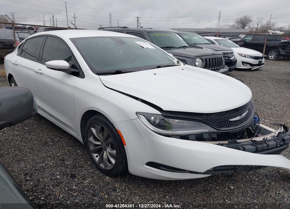 2015 CHRYSLER 200 S VIN: 1C3CCCBB9FN665516