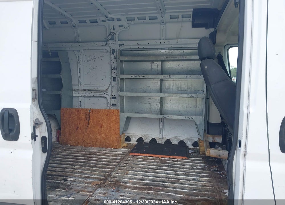 2017 RAM PROMASTER 3500 HIGH ROOF 159 WB VIN: 3C6URVHG6HE545720
