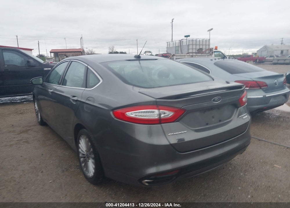 2014 FORD FUSION TITANIUM VIN: 3FA6P0K9XER258959