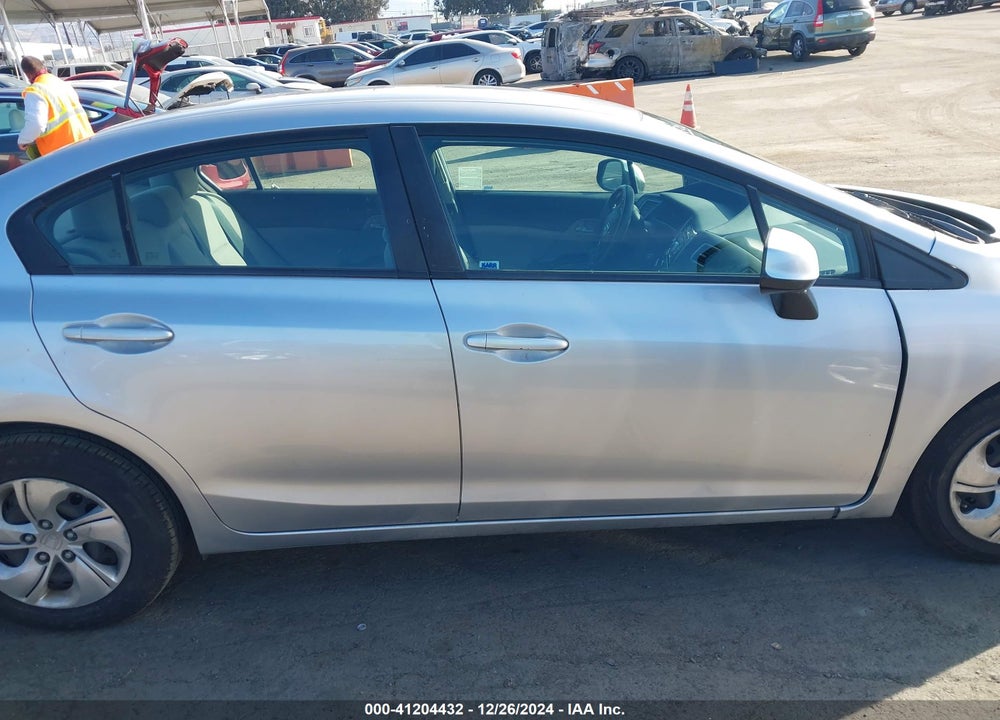 2013 HONDA CIVIC LX VIN: 19XFB2F58DE279097