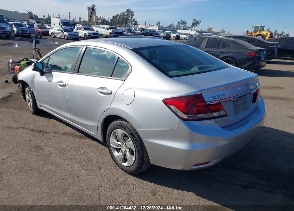2013 HONDA CIVIC LX VIN: 19XFB2F58DE279097