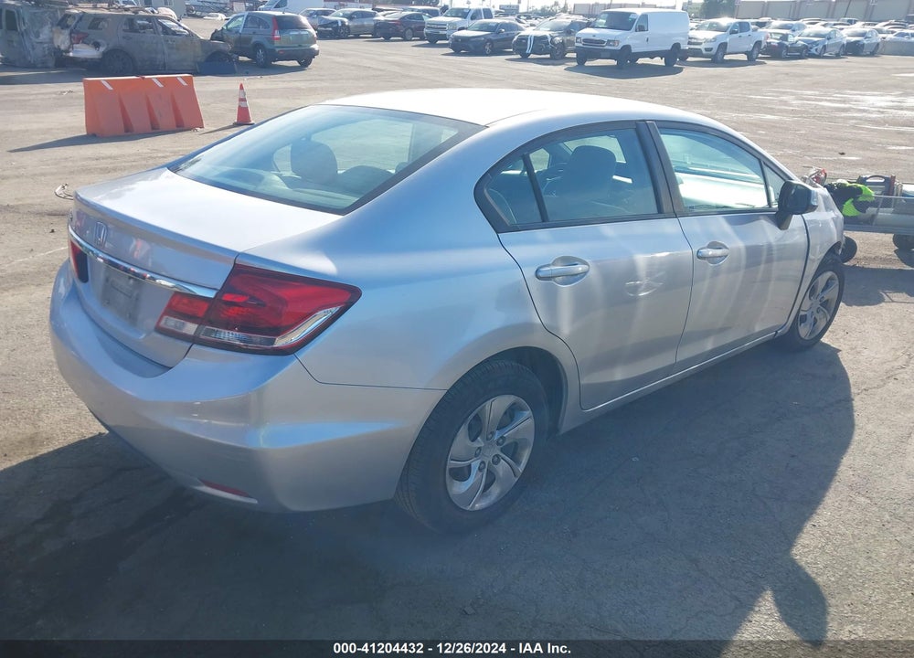 2013 HONDA CIVIC LX VIN: 19XFB2F58DE279097