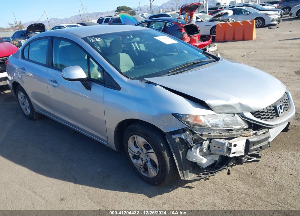 2013 HONDA CIVIC LX VIN: 19XFB2F58DE279097