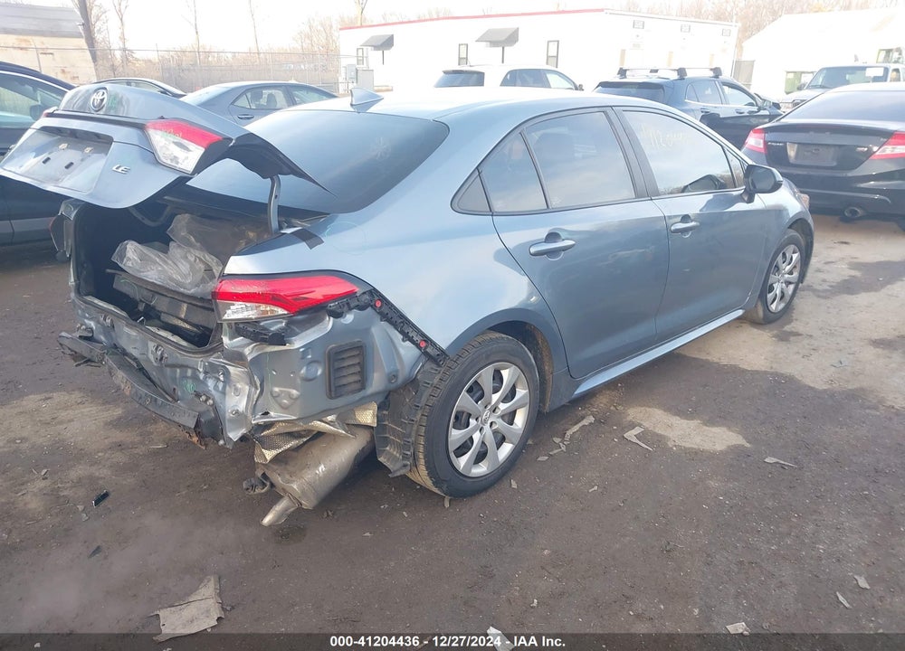 2020 TOYOTA COROLLA LE VIN: 5YFEPRAE9LP076424