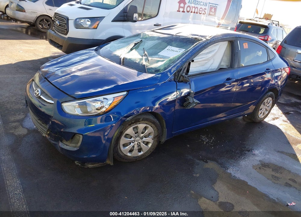 2017 HYUNDAI ACCENT VIN: KMHCT4AE6HU224041