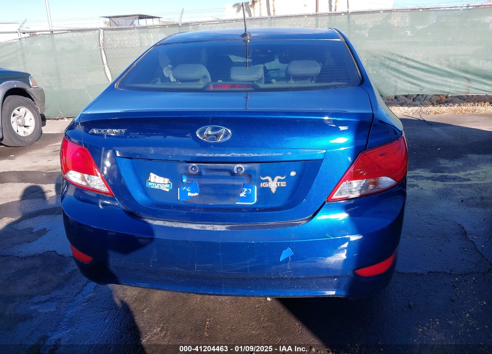 2017 HYUNDAI ACCENT VIN: KMHCT4AE6HU224041