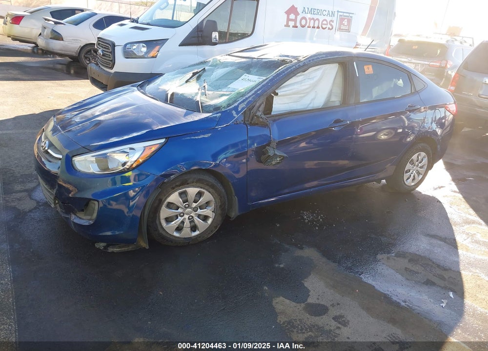 2017 HYUNDAI ACCENT VIN: KMHCT4AE6HU224041