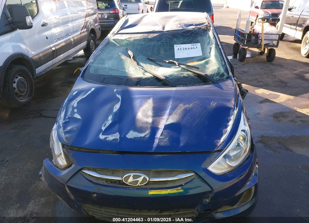2017 HYUNDAI ACCENT VIN: KMHCT4AE6HU224041
