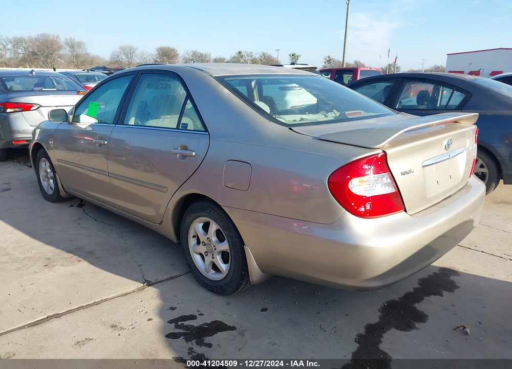2003 TOYOTA CAMRY LE VIN: 4T1BE32K23U654596