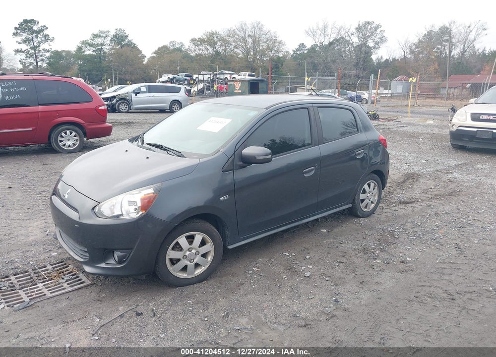 2015 MITSUBISHI MIRAGE ES VIN: ML32A4HJ6FH004531