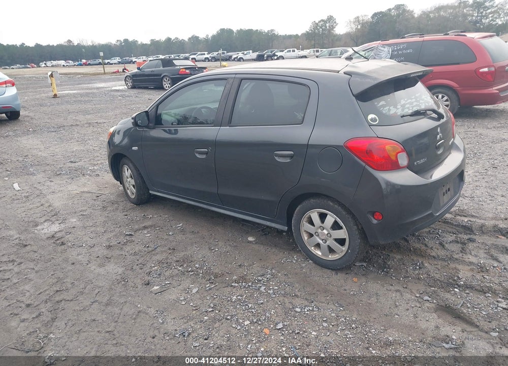 2015 MITSUBISHI MIRAGE ES VIN: ML32A4HJ6FH004531