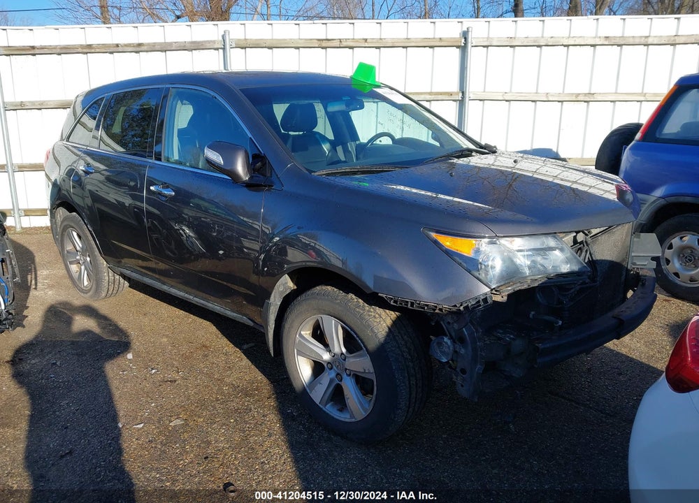 2011 ACURA MDX TECHNOLOGY PACKAGE VIN: 2HNYD2H69BH548762