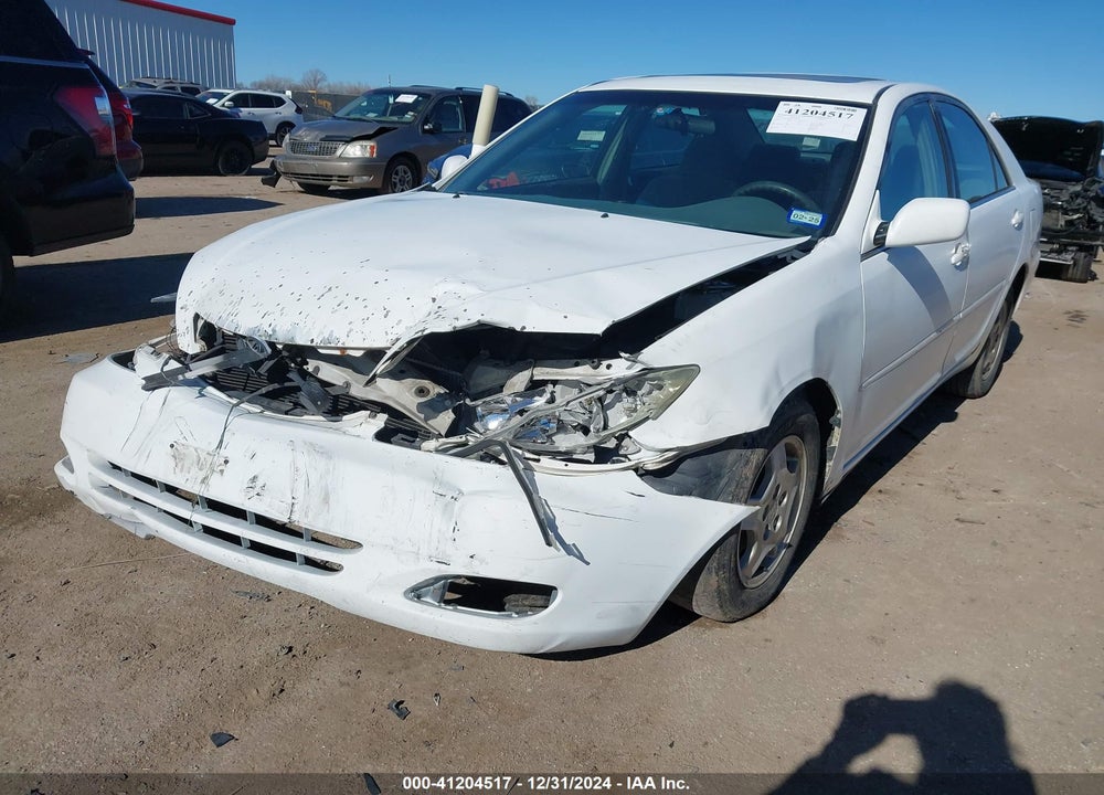 2002 TOYOTA CAMRY LE V6 VIN: 4T1BF32K62U030599