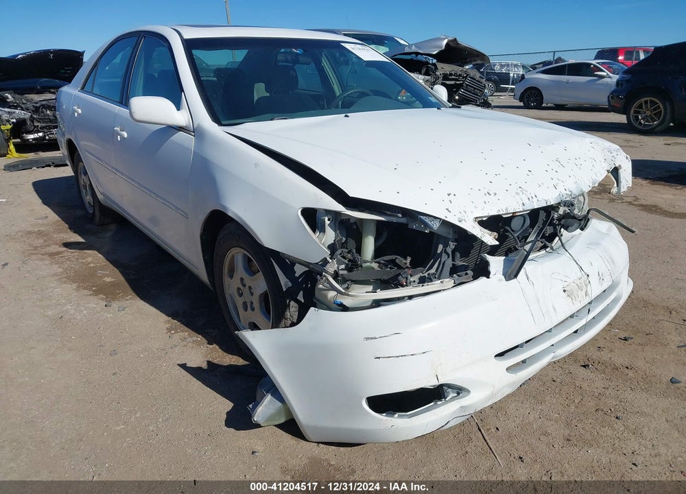 2002 TOYOTA CAMRY LE V6 VIN: 4T1BF32K62U030599