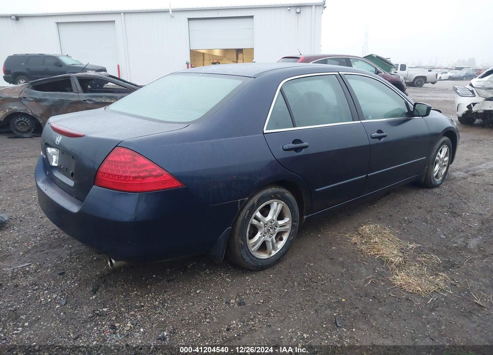 2006 HONDA ACCORD VIN: 1HGCM56386A186472
