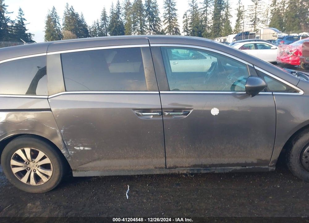 2016 HONDA ODYSSEY EX-L VIN: 5FNRL5H6XGB109405