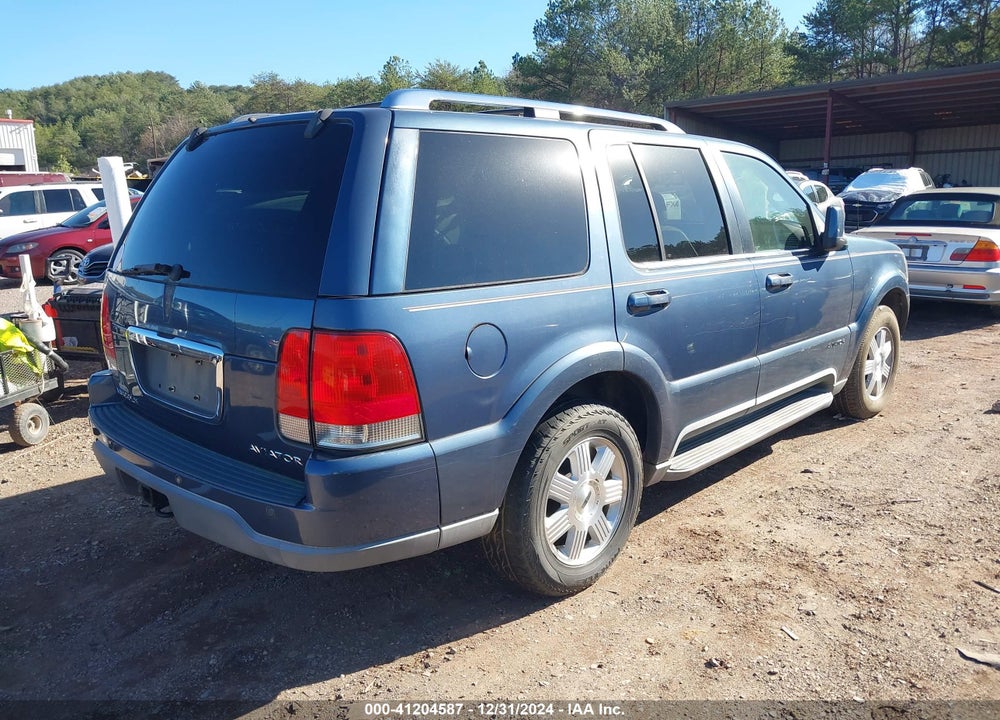 2003 LINCOLN AVIATOR VIN: 5LMEU68H73ZJ20295