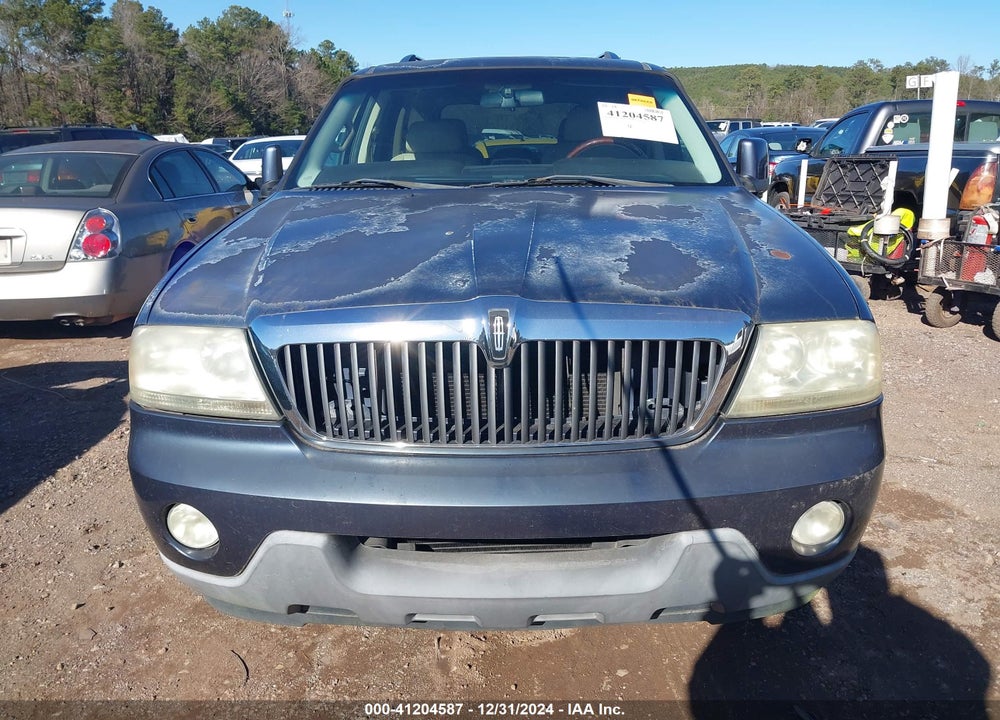 2003 LINCOLN AVIATOR VIN: 5LMEU68H73ZJ20295