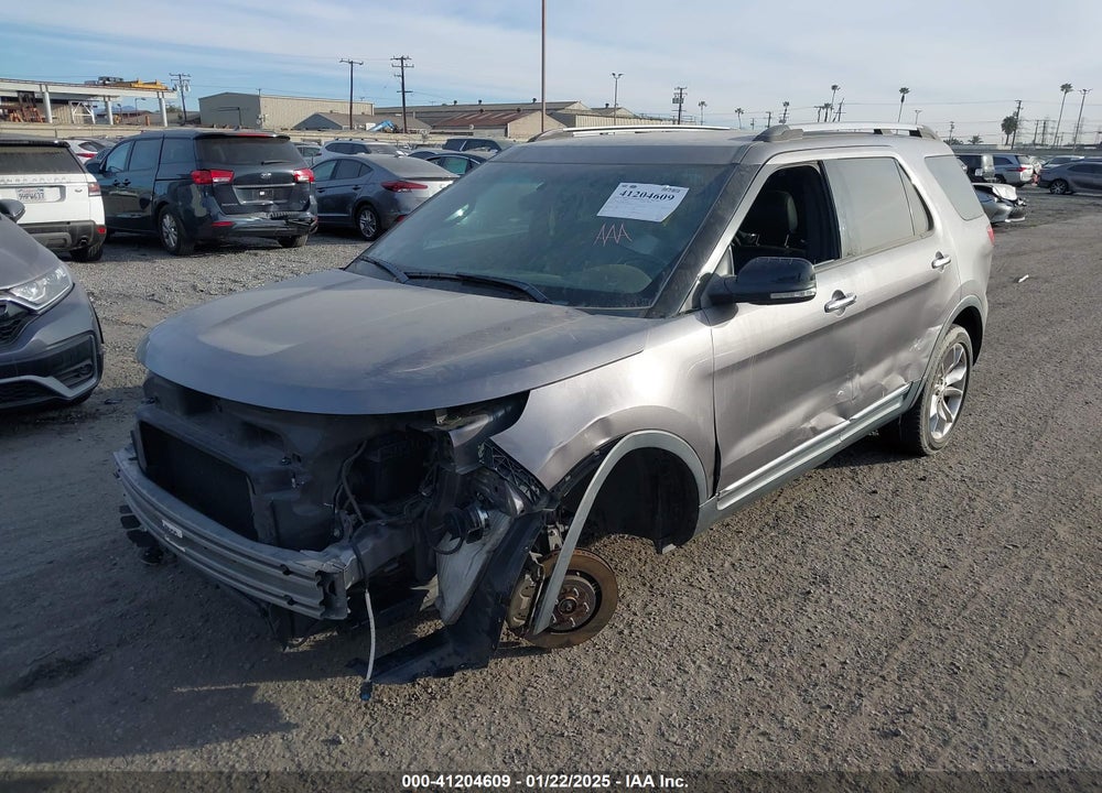 2014 FORD EXPLORER VIN: 1FM5K7D88EGA64192