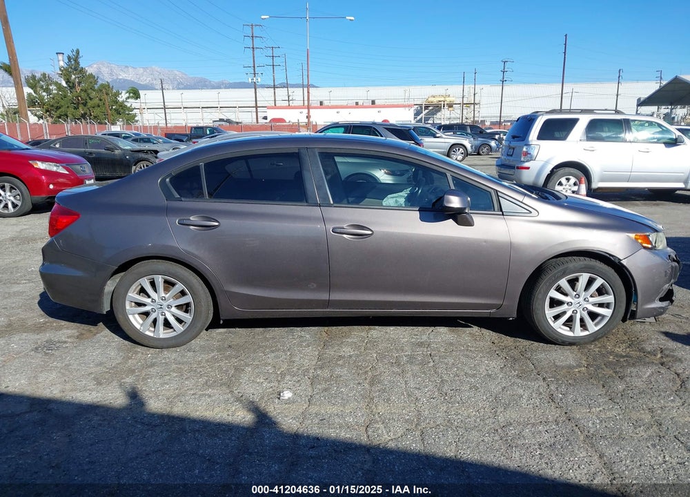2012 HONDA CIVIC EX VIN: 19XFB2F8XCE307085