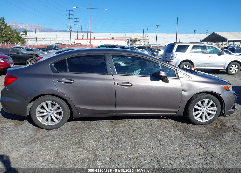 2012 HONDA CIVIC EX VIN: 19XFB2F8XCE307085