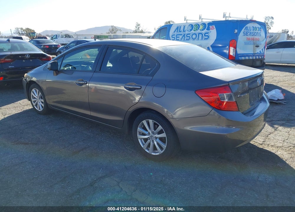 2012 HONDA CIVIC EX VIN: 19XFB2F8XCE307085