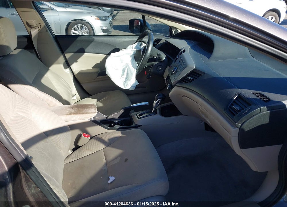 2012 HONDA CIVIC EX VIN: 19XFB2F8XCE307085
