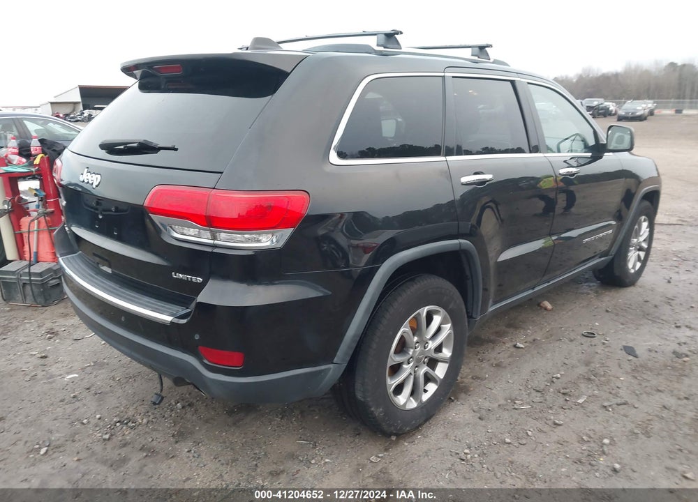 2015 JEEP GRAND CHEROKEE LIMITED VIN: 1C4RJFBG4FC628118