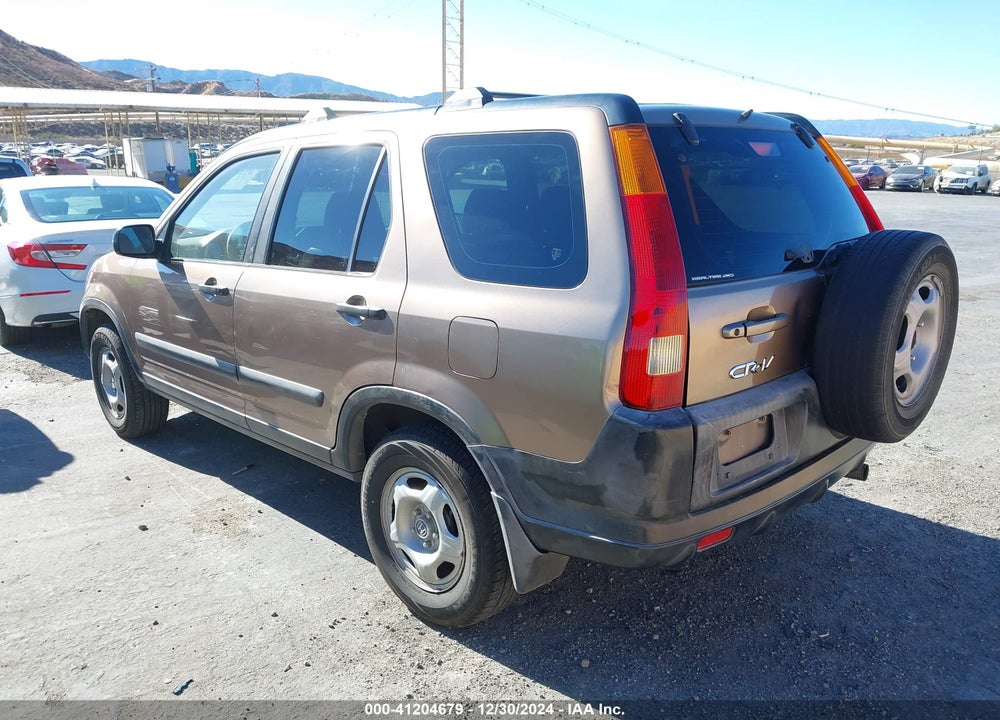 2003 HONDA CR-V LX VIN: JHLRD78443C011827