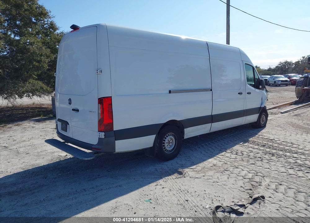 2021 MERCEDES-BENZ SPRINTER 2500 HIGH ROOF I4 DIESEL VIN: W1Y4DCHY3MT070965