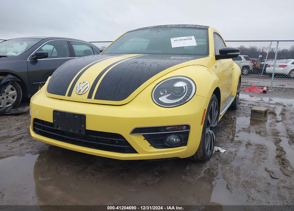 2014 VOLKSWAGEN BEETLE 2.0T GSR VIN: 3VWVT7AT0EM629323