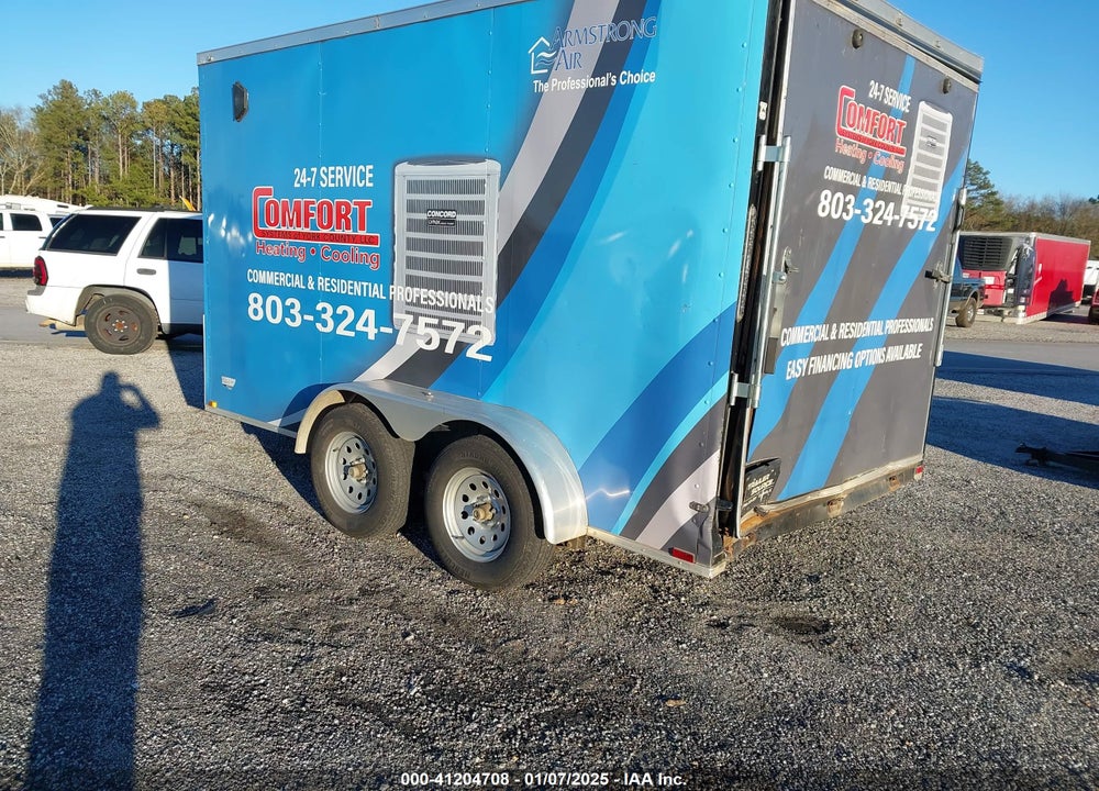 2022 QUAL CARGO 7X12 T VIN: 50ZBE1223NN032914