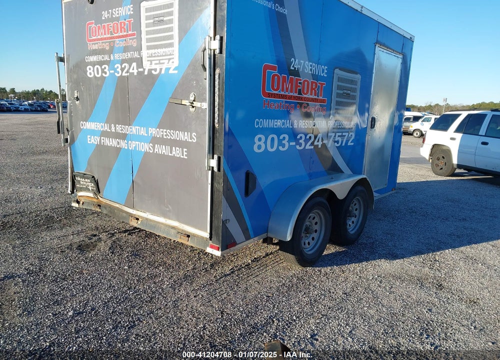 2022 QUAL CARGO 7X12 T VIN: 50ZBE1223NN032914