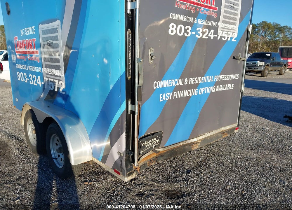 2022 QUAL CARGO 7X12 T VIN: 50ZBE1223NN032914