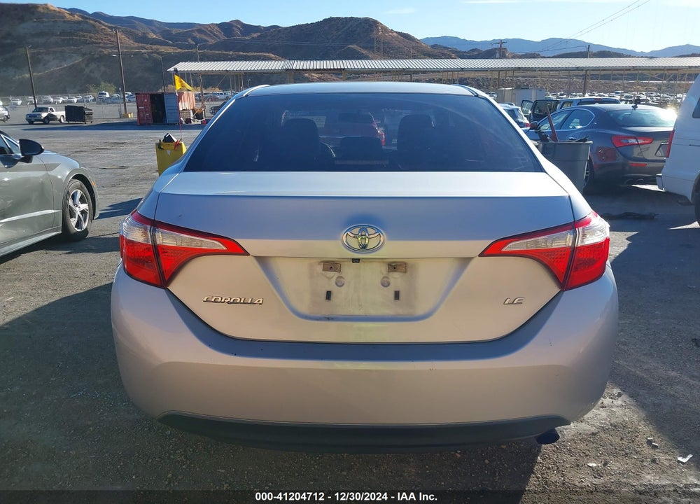 2016 TOYOTA COROLLA LE PLUS VIN: 5YFBURHE7GP446972