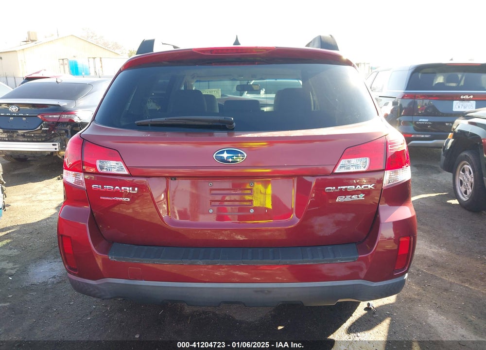 2011 SUBARU OUTBACK 2.5I LIMITED VIN: 4S4BRBLC0B3407801