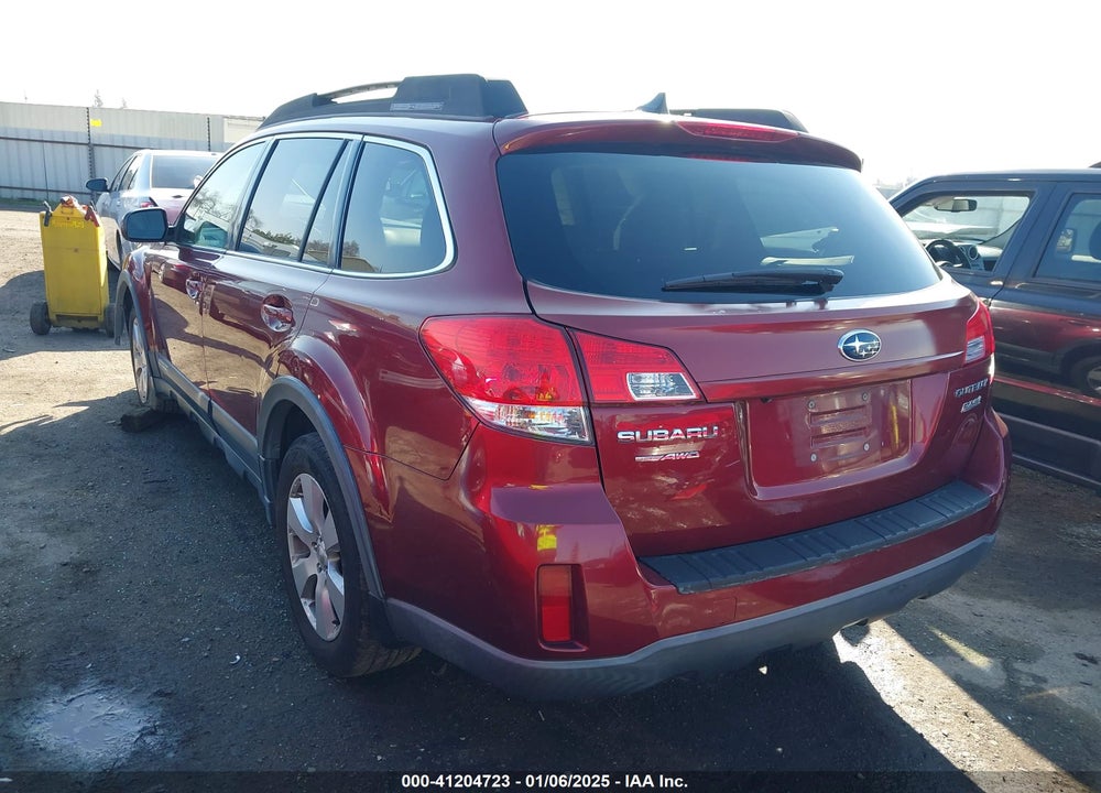 2011 SUBARU OUTBACK 2.5I LIMITED VIN: 4S4BRBLC0B3407801