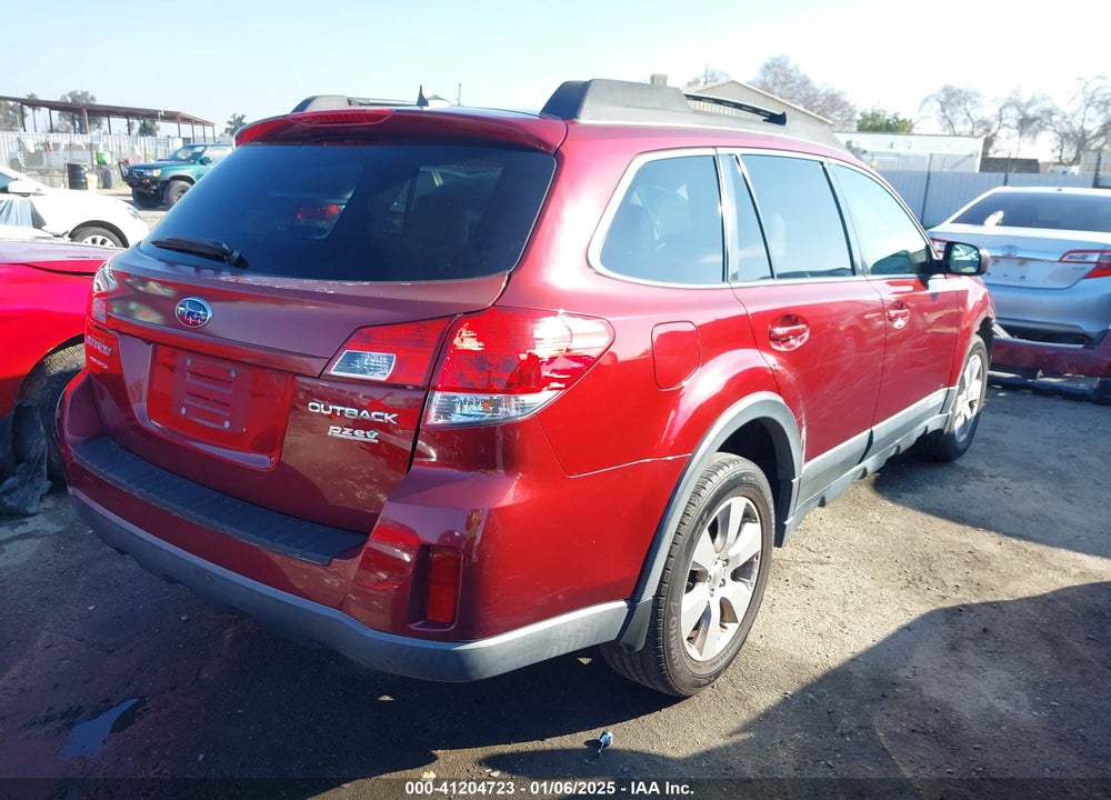 2011 SUBARU OUTBACK 2.5I LIMITED VIN: 4S4BRBLC0B3407801