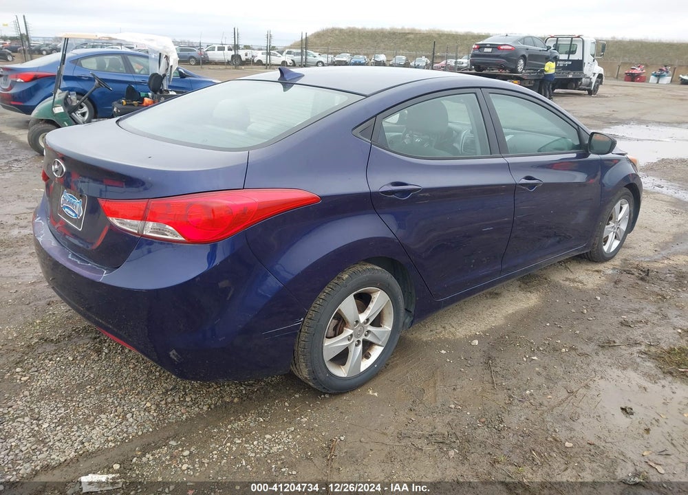 2013 HYUNDAI ELANTRA GLS VIN: 5NPDH4AEXDH320480
