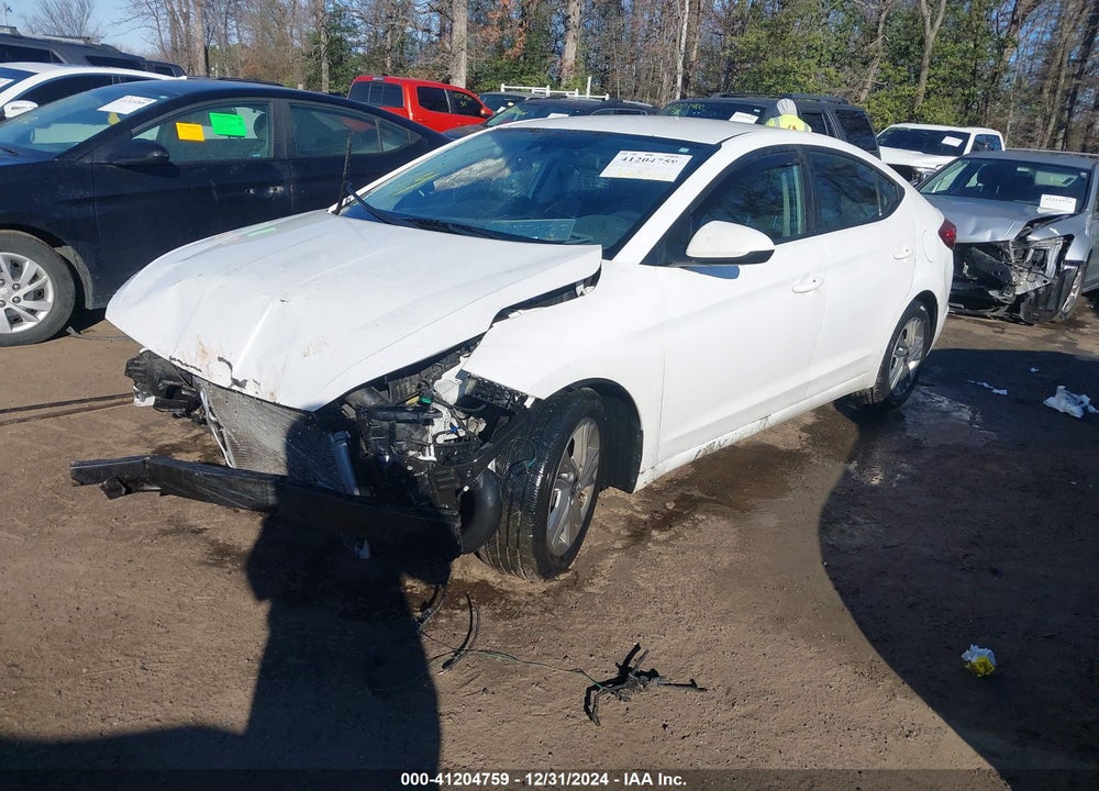 2019 HYUNDAI ELANTRA SEL VIN: 5NPD84LF0KH478894
