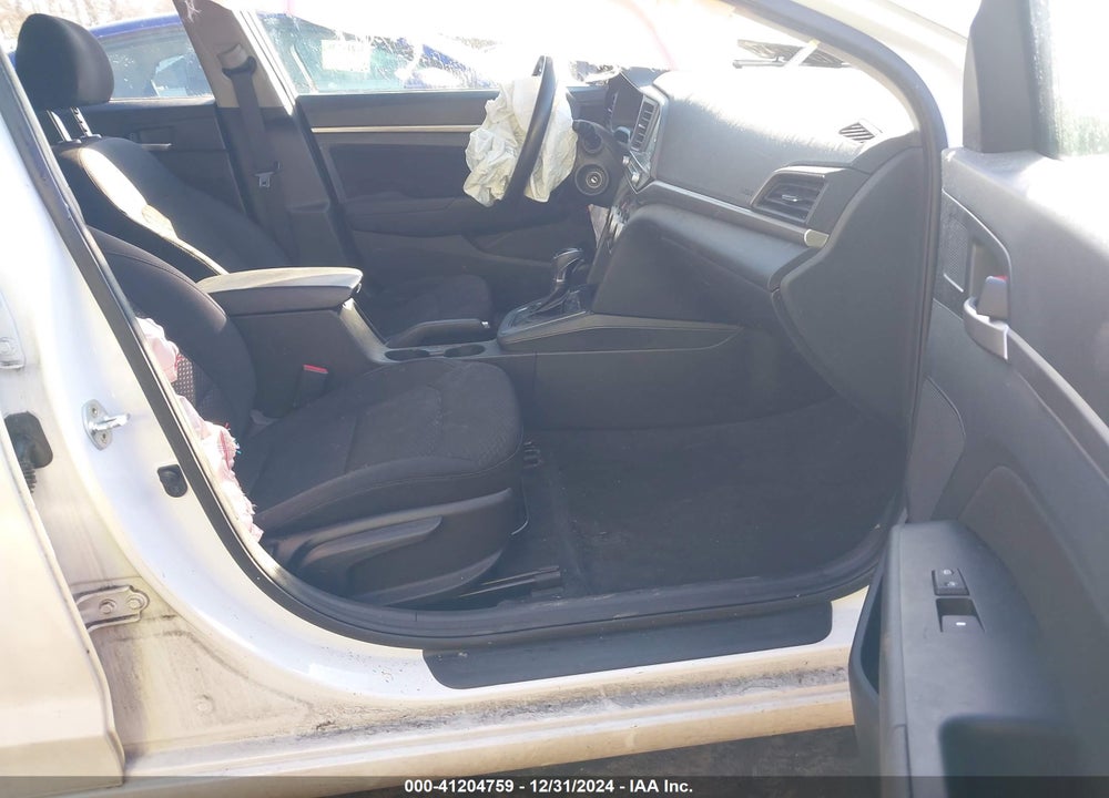 2019 HYUNDAI ELANTRA SEL VIN: 5NPD84LF0KH478894