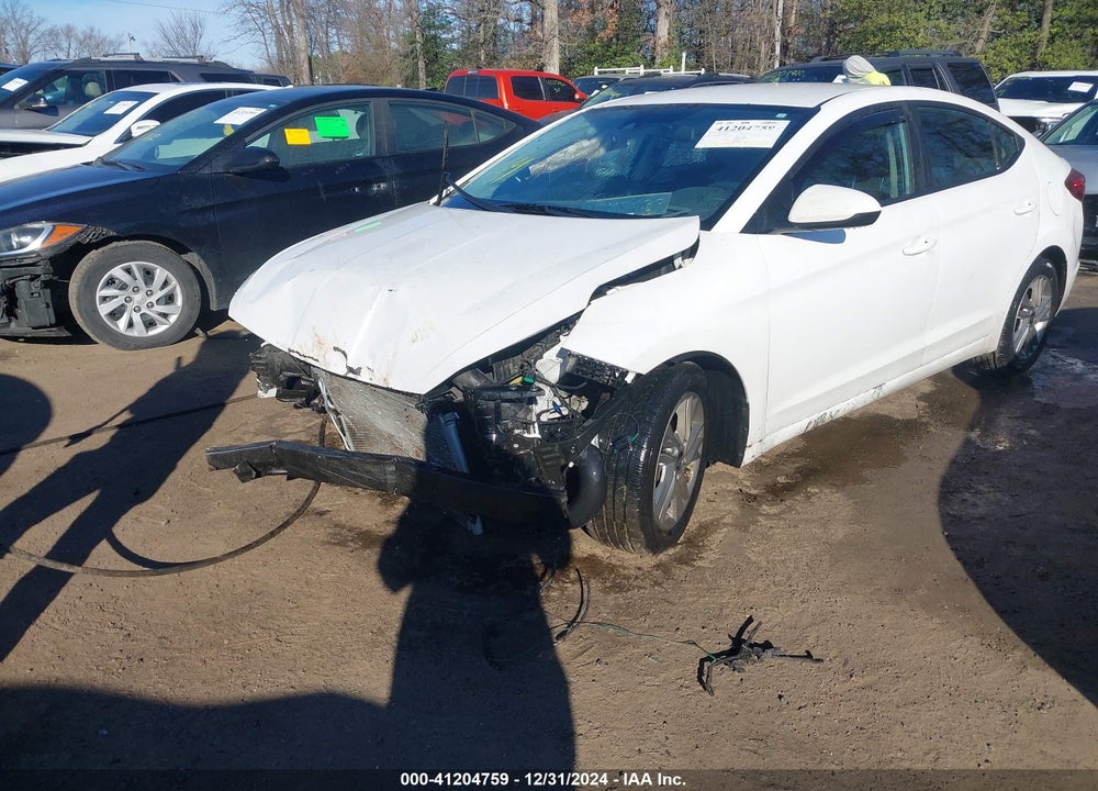 2019 HYUNDAI ELANTRA SEL VIN: 5NPD84LF0KH478894