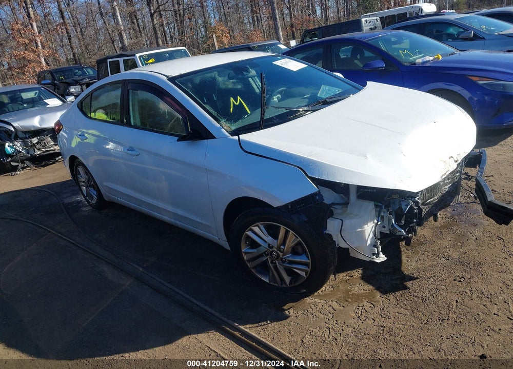 2019 HYUNDAI ELANTRA SEL VIN: 5NPD84LF0KH478894